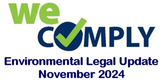 Environmental Legal Update November 2024