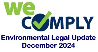 Environmental Legal Update December 2024